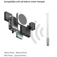 Point d'accès réseau extérieur, routeur, antenne Wifi omnidirectionnelle en fibre de verre 2,4G 5dBi type N