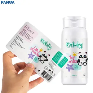 Etiqueta Adhesiva de Alta Calidad con Impresión de Logotipo Personalizado, Etiqueta Adhesiva para Polvo de Bebé - Product Image 1