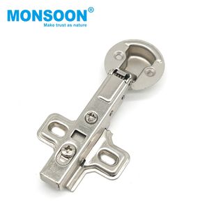 Charnière hydraulique à sens unique dissimulée de 26mm à glissière sur les charnières de <span class=keywords><strong>porte</strong></span> en verre <span class=keywords><strong>d</strong></span>'armoire à fermeture en douceur - Product Image 2