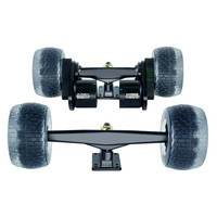 Kit DIY de skateboard électrique Flipsky T3 avec trucks Kingpin de 12 pouces + moteur 6374 + roues Cloud + poulie de moteur 15T/16T + planche en bambou