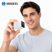 Chargeur mural USB-C portable 35W avec affichage TFT intelligent, charge rapide GaN, vente en gros d'usine pour téléphones et ordinateurs portables