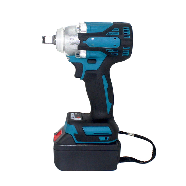 MKT Industrial Grade Cordless Brushless Power Wrench Set 3000W Torque Heavy-Duty 21V Battery Power Wrench