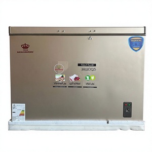 400Gold Chest Freezer <b>Large</b> Capacity Deep Freeze With LED Light and Removable <b>Basket</b> for Home and Commercial <b>Storage</b> Hands-Free - Product Image 4