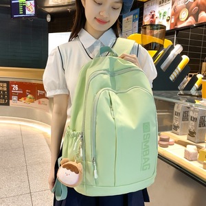 Sm Bag <b>Large</b> <b>Capacity</b> <b>Backpack</b> 20 Inches For Female Students School Education Summer 2023 Letter Pattern - Product Image 2