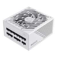 Alimentation électrique entièrement modulaire GAMEMAX GX-1250W PRO WT, ventilateur F.D.B de 135 mm, condensateur japonais, ATX 3.0, PCIe 5.0, 80 Plus Platinum