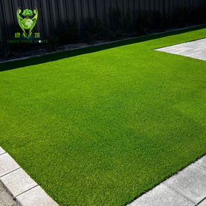Gazon artificiel écologique durable et ignifuge <span class=keywords><strong>de</strong></span> 40 mm, pelouse synthétique pour l'aménagement paysager intérieur/extérieur, <span class=keywords><strong>jardin</strong></span> - Product Image 1