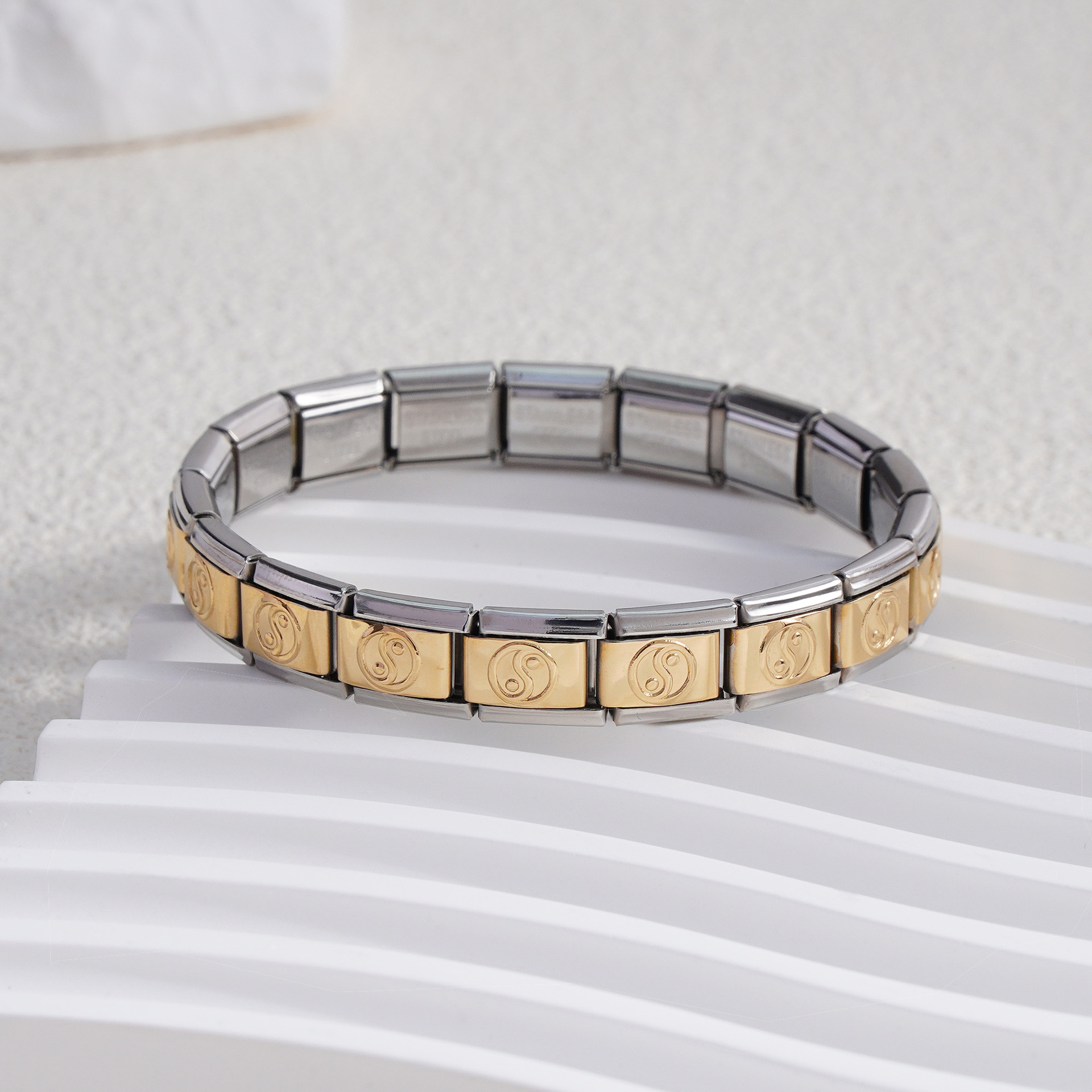 Tai Chi watch strap (two-tone) BD-244