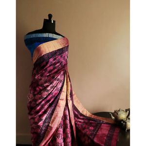 Alta demanda UDDUP Pure Rawsilk Dupion Silk Saree Modern Zari Designs Fabricante indio Ropa de fiesta Adultos Ropa paquistaní - Product Image 3