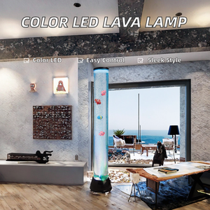 <span class=keywords><strong>Lampe</strong></span> <span class=keywords><strong>à</strong></span> <span class=keywords><strong>bulles</strong></span> en acrylique transparente personnalisée, <span class=keywords><strong>lampe</strong></span> LED <span class=keywords><strong>à</strong></span> changement de couleur, <span class=keywords><strong>lampe</strong></span> méduse, lumière d'aquarium pour la décoration de la maison - Product Image 3