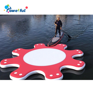 Aqua <span class=keywords><strong>Marina</strong></span>-estación de acoplamiento para SUP, plataforma flotante inflable para Yoga - Product Image 2