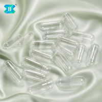HPMC coquilles de capsules végétariennes hypromellose à base de plantes sans OGM faible teneur en eau stable pour les API