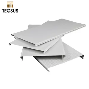 Hot Selling Supplier Aluminum S Shaped Perforated Strip Panel Ceiling Aluminum Sheet Metal Linear Ceiling