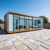 Luxe et Confort : Capsule Préfabriquée de 30 pieds, Maisonnette Apple pour Locations Hôtelières et Vacances