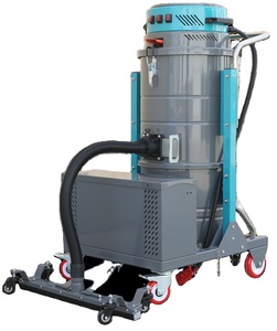 Nouvel aspirateur industriel électrique robuste pour sols humides et secs en acier inoxydable, grande capacité, forte aspiration pour la collecte de poussière - Product Image 1