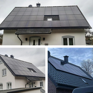 Высокопроизводительная двухсторонняя фотоэлектрическая панель N-типа 700 Вт/720 Вт |   Надежный солнечный модуль с двойным стеклом для профессиональных проектов EPC - Product Image 3