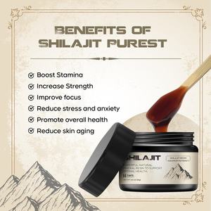 OEM/ODM Pure Himalayan <b>Shilajit</b> <b>Resin</b> Ear Drops Private Labels for Adults Immune Support - Product Image 3