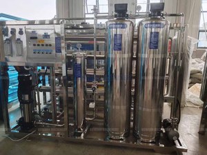 เครื่องกรองน้ำอุตสาหกรรมที่เชื่อถือได้ปั๊ม PLC สำหรับเครื่องจักรกลหนักระบบระบายความร้อนการ Reverse Osmosis รักษาความบริสุทธิ์ของน้ำที่มั่นคง - Product Image 5