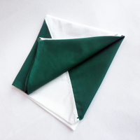 Bandana personnalisé en coton, foulard de scout, foulard triangulaire en coton, foulard avec logo brodé, accessoires d'uniforme
