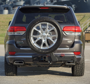 Porte-pneu de rechange universel pliable pour camion de <span class=keywords><strong>voiture</strong></span> tout-terrain, multi-fit monté sur l'<span class=keywords><strong>attelage</strong></span> - Product Image 4
