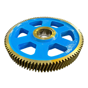 Pièces de moulin à rouleaux usinées CNC en acier inoxydable, pièces de rechange pour broyeur à tambour, pièces de moulin minier transformées par le processus de rectification - Product Image 2