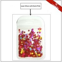 Approvisionnement transfrontalier : Série de paillettes florales laser en sachet de 10g, pour coques de téléphone DIY, slime et cristaux à motif floral