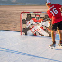 ZSPE Super Smooth Portable Ice Hockey Training Board Shooting Pads Synthetic Ice Floor Tiles for Commercial and Home Use
