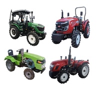 Tracteurs mini 4x4 électriques Pto 50 ch, mini 4x4 agricoles avec pelle arrière et chargeur frontal, tracteur Yto pour l'agriculture, prix