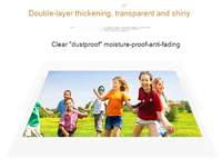 PLASTICOOP Plaque PETG transparente 1220x2440MM 0,75mm, surface brillante avec revêtement UV, diffuseur de lumière/anti-buée, certifiée CE, pour publicité