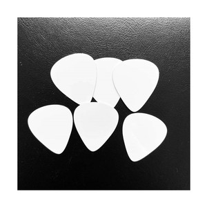 กีตาร์โลหะซับลิเมชันแบบสองด้าน,ปิ๊กกีตาร์อะลูมิเนียมเบสสำหรับนักกีตาร์พิมพ์แบบ DIY อะคูสติกสำหรับนักดนตรี - Product Image 5