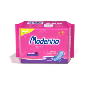 Quanzhou sanitary napkin factory wholesale daily use 245mm sanitary pads