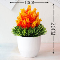 Plante artificielle de lavande en pot pour la décoration de la maison, des fêtes, des mariages, des jardins, des bureaux et des patios
