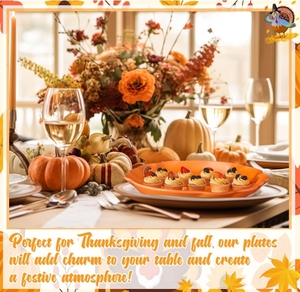 طبق يقطين سيراميك قابل للتخصيص صحن عيد الشكر للهالوين طبق يقطين سيراميك أدوات مائدة متعددة الوظائف ديكور طاولة - Product Image 4