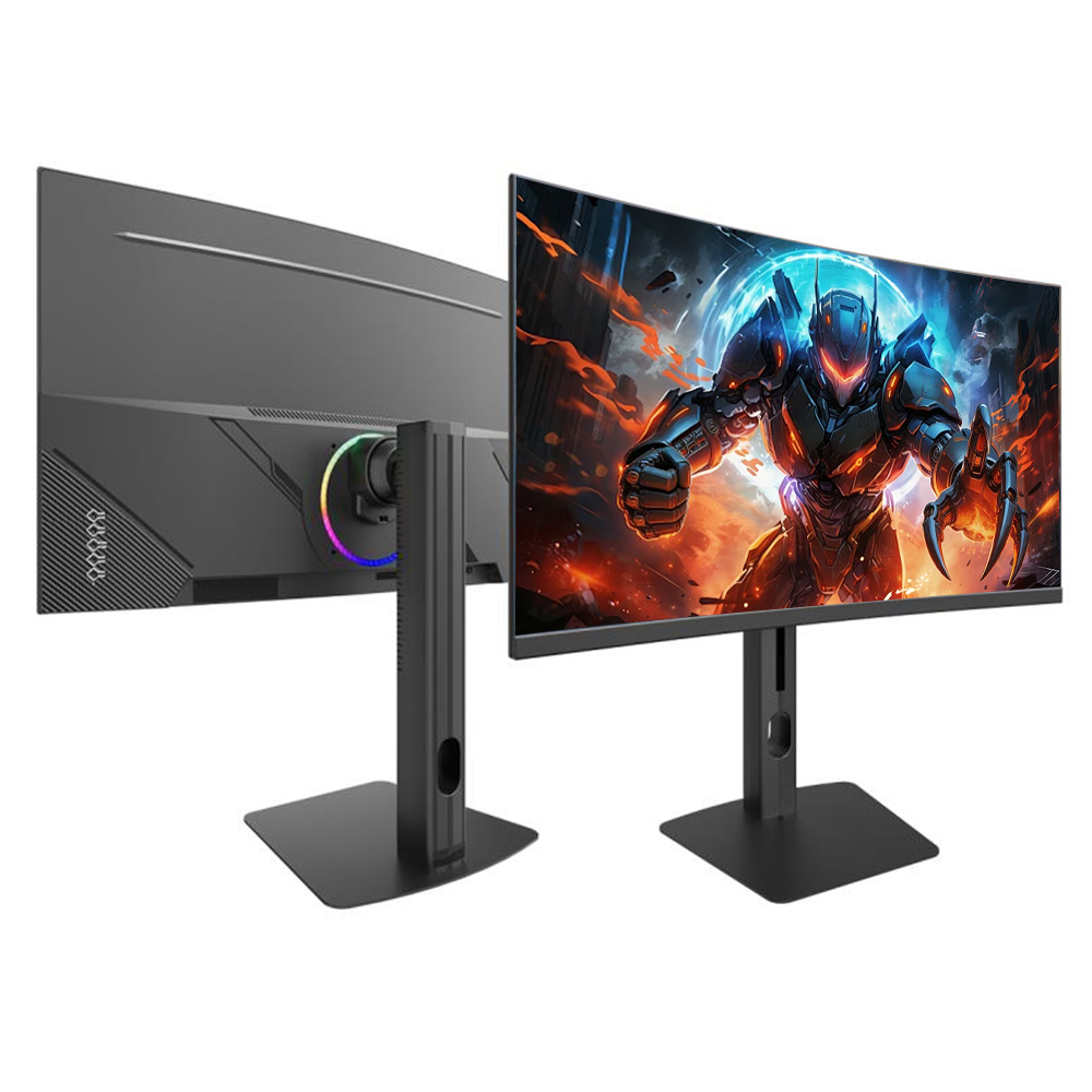 Wide View Angle Curved Display B2B Wholesale Computer <strong>Monitor</strong> for Video Conference Office Scenarios 21.5 / 23.8 / 27 / 32 <strong>Inch</strong>
