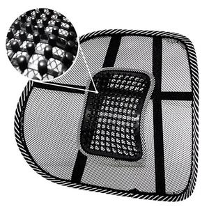 Coussin de massage respirant en bambou pour siège de voiture, dossier de siège de voiture, soutien lombaire, siège de voiture, été - Product Image 6