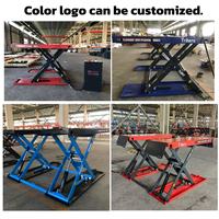 Trihero Prix usine 4000 kg Meilleures ventes 1200mm 1400mm 1600mm Élévateur à ciseaux hydraulique mobile pour voitures à vendre