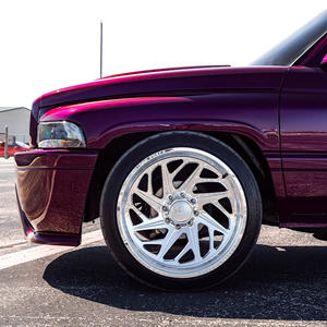 Rines Personalizados para Camioneta 24x14 26x16 28x16 Cóncavos Forjados Pulidos 6x5.5 8x6.5 8x170 8x180 para GMC Sierra 3500 para F150 - Product Image 5