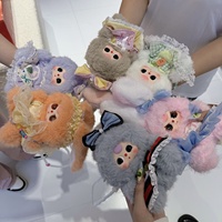 Mini sac lapin Macchiato Baby Three, pendentif en vinyle et peluche, boîte surprise, cadeau pour filles