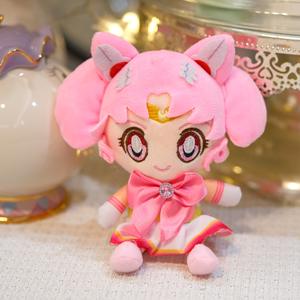 Peluches <span class=keywords><strong>Sailor</strong></span> <span class=keywords><strong>Moon</strong></span> de 10 cm (4 pouces) pour filles, poupées pendentifs, figurines d'anime, personnages de dessins animés, jouets porte-clés en peluche pour machine à griffes - Product Image 4