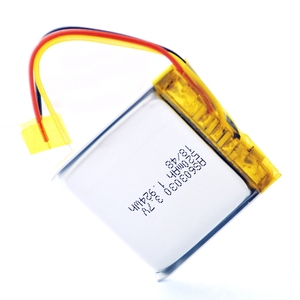 LiPo battery pack 3.7V 603030 520ah with PCB and wires for CCTV camera - Product Image 3