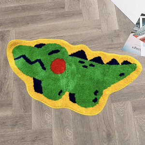 <span class=keywords><strong>Tapis</strong></span> tufté personnalisé en forme de dessin animé, fait main, pour chambre et salon, <span class=keywords><strong>tapis</strong></span> de chevet et de sol créatif - Product Image 4