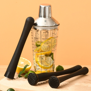 Cóctel de plástico de acero inoxidable con logotipo personalizado plata Bule amarillo rojo cómodo manejo para Francia Enchanted Rock - Product Image 4