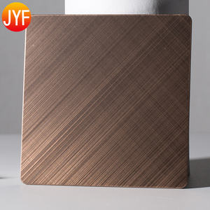 Paneles de Pared para Hotel EL072, Láminas Decorativas con Acabado Cepillado, Lámina de Acero Inoxidable para el Hogar 304 316, Placa de Acero Inoxidable para Techo - Product Image 2