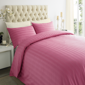 Parure de draps en coton rayé bordeaux 250 fils/cm² respirante pour la maison, toutes saisons, en satin, pour l'exportation – Vente chaude - Product Image 6
