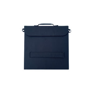 Chargeur solaire pliable 100W pour ordinateur <span class=keywords><strong>portable</strong></span> avec technologie demi-cellule, efficacité 21%, design tout noir - Product Image 1