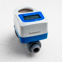 Compteur d'eau numérique de haute qualité, prépayé, avec contrôle intelligent de la vanne, carte IC intelligente