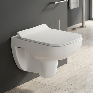 Cuvette de toilette murale en céramique au design de luxe de haute qualité Réservoir dissimulé Norme européenne pour salle de bain WC Prix - Product Image 6
