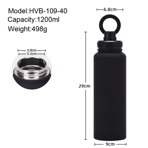 Botella de agua deportiva S.S de 1200ml con logotipo personalizado al por mayor, <span class=keywords><strong>termo</strong></span> aislado al vacío portátil magnético de boca ancha <span class=keywords><strong>para</strong></span> exteriores - Product Image 3