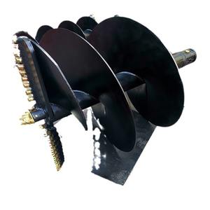 เครื่องเจาะแบบหมุนสำหรับขุดเจาะและเปลี่ยนหัวเจาะแบบเกลียวสำหรับรถขุด เครื่องตอกเสาเข็มสำหรับงานฐานรากแผงโซลาร์เซลล์ และเครื่องเจาะหลุมปลูกต้นไม้ - Product Image 5