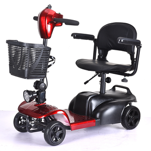 Scooter Eléctrico Plegable de Tres Ruedas, Nuevo, Conveniente <span class=keywords><strong>para</strong></span> Personas <span class=keywords><strong>con</strong></span> Discapacidad, Motor sin Escobillas, <span class=keywords><strong>para</strong></span> Adultos - Batería de 12AH, Alcance de 15km, Velocidad de 10km/h, CE - Product Image 2
