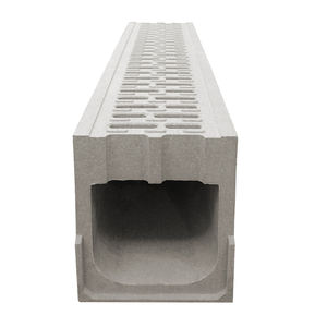 Sistema de drenaje de molde de canalón lineal de canal de drenaje monolítico de hormigón polímero de carretera urbana de alta resistencia - Product Image 6